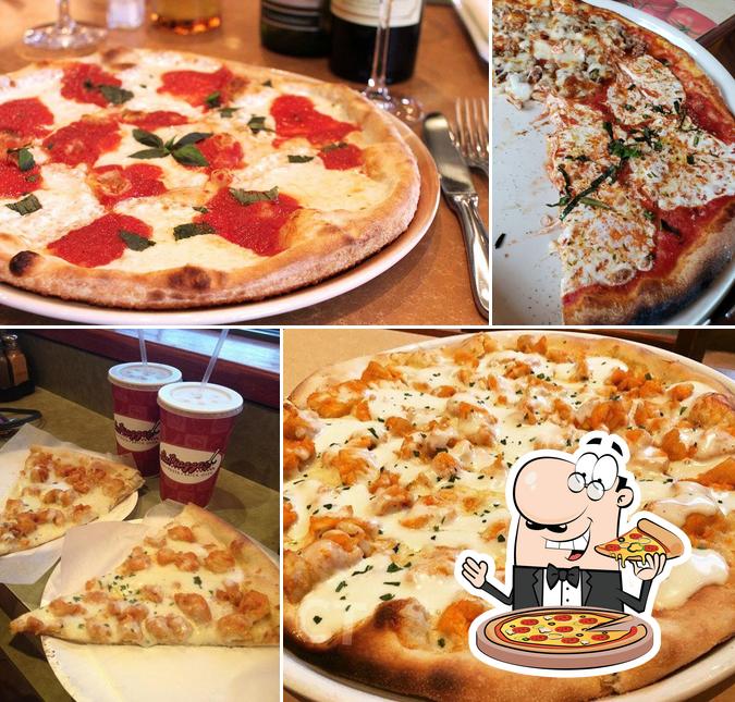 Try out pizza at La Piazza Pizzeria Restaurant