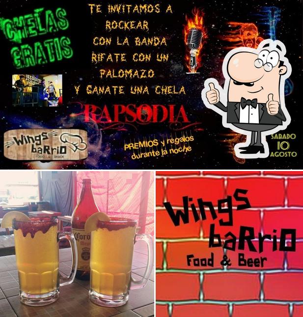 Aquí tienes una imagen de Wings Barrio Food & Beer
