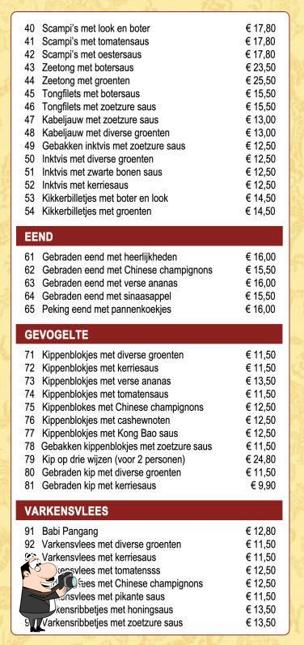 Dynasty Garden, Mechelen - Restaurant menu and reviews