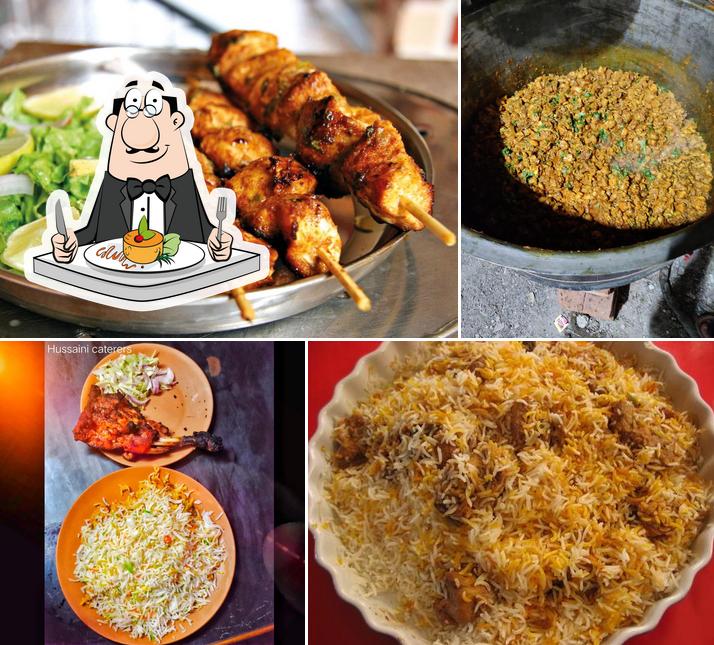 Meals at Hussaini Caterers ( Biriyani Shop)