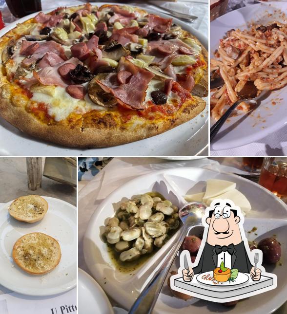 Nourriture à Ristorante Pizzeria U Pittusu