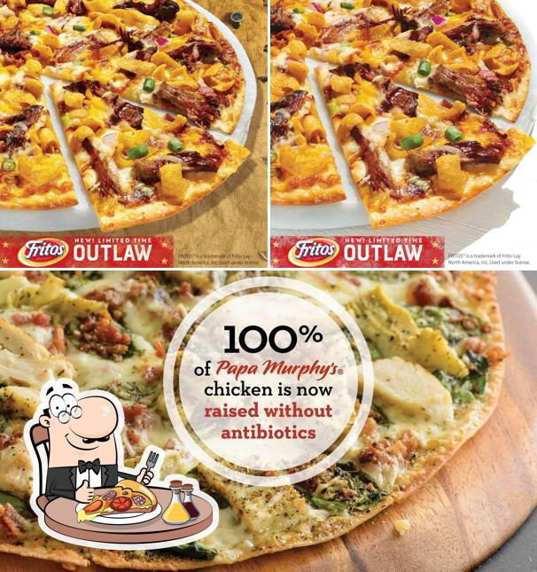 Try out pizza at Papa Murphy's Take 'N' Bake Pizza