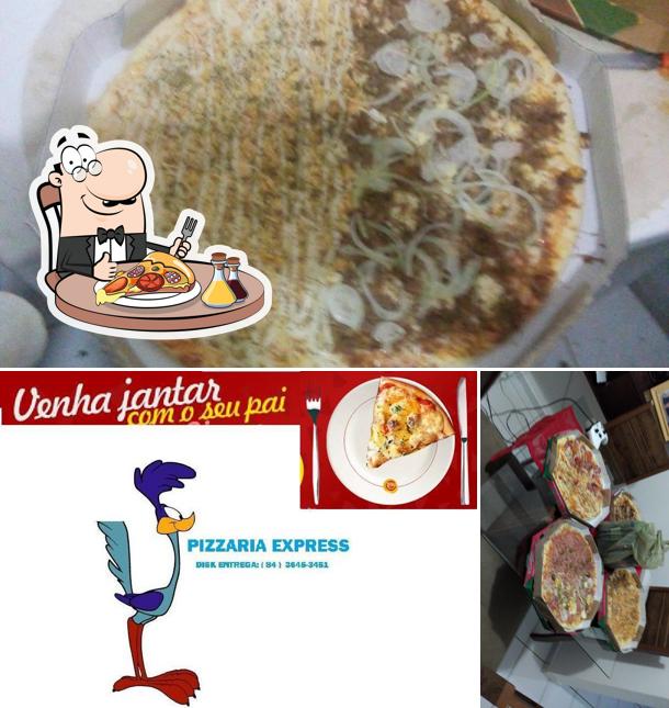 Peça pizza no Pizzaria Express