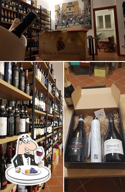 È gradevole godersi un bicchiere di vino a Enoteca La Cantinaccia