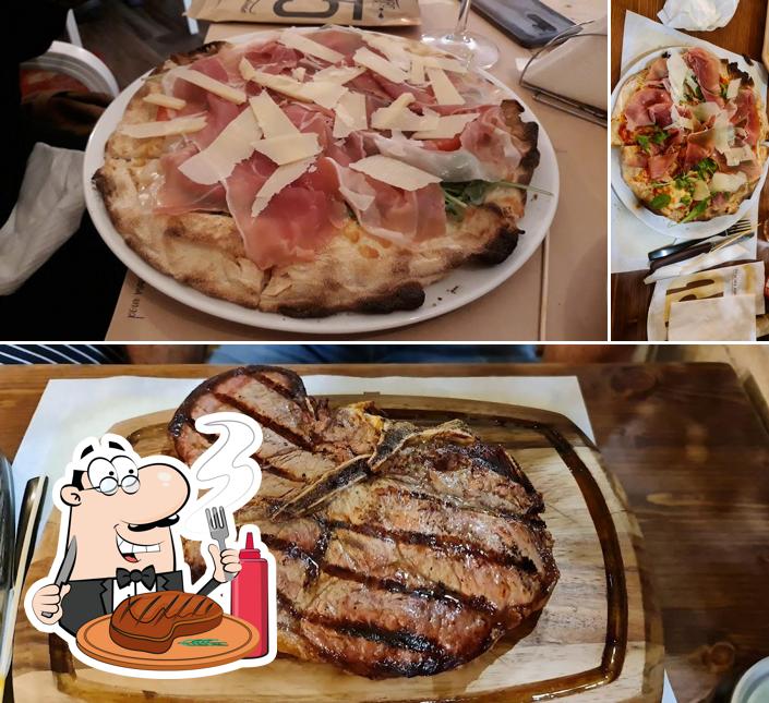 Prova i piatti di carne a Beer Bantis
