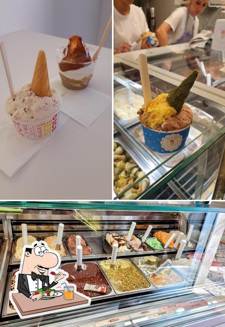 Platti al Gelateria Bella Blu