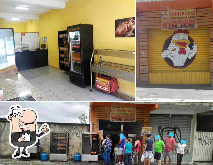 O interior do Frango Da Lê