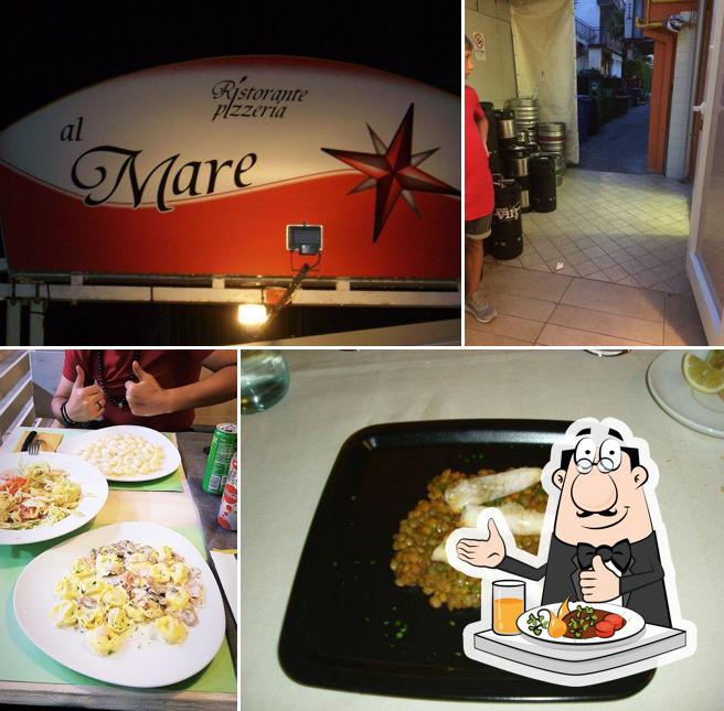 Platti al Ristorante il bastone