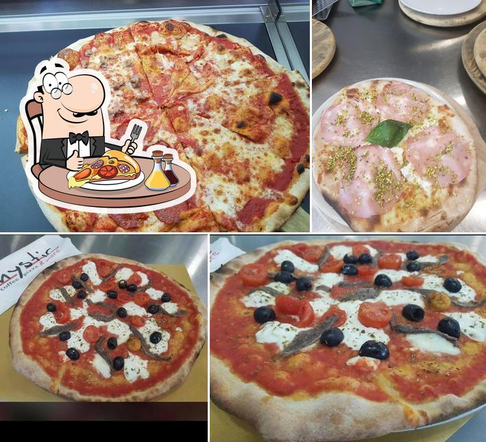 Prenditi tra le molte varianti di pizza