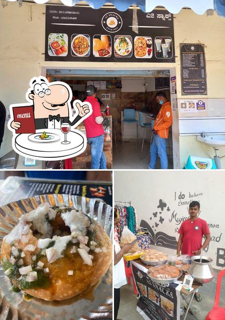 Take a look at the picture displaying food and interior at A2 Snacks