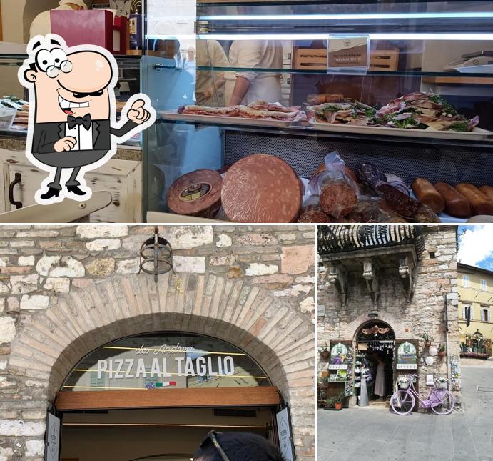 Gli interni di Da Andrea