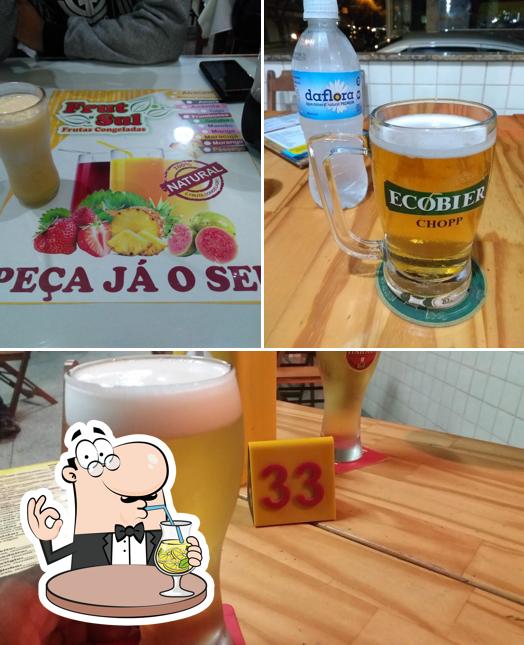 Peça uma bebida do menu