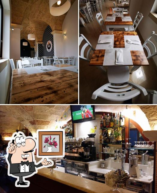 Gli interni di Del Corso Pizzabar
