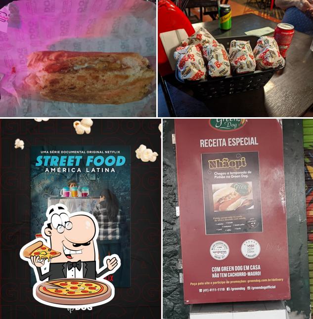 Peça pizza no Green Dog - Juvevê
