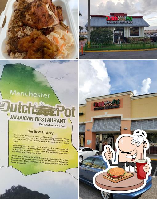 Try out a burger at Dutch Pot Restaurant - North Lauderdale