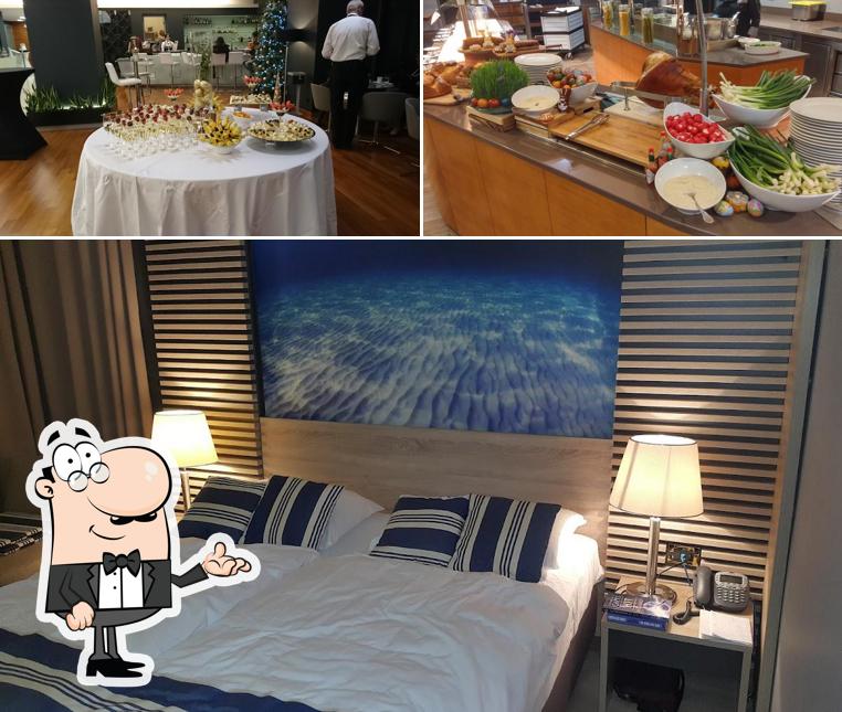 La immagine di interni e cibo da Hotel Admiral