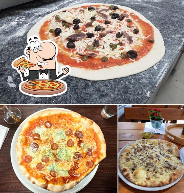 В "La Pizzeria" вы можете попробовать пиццу