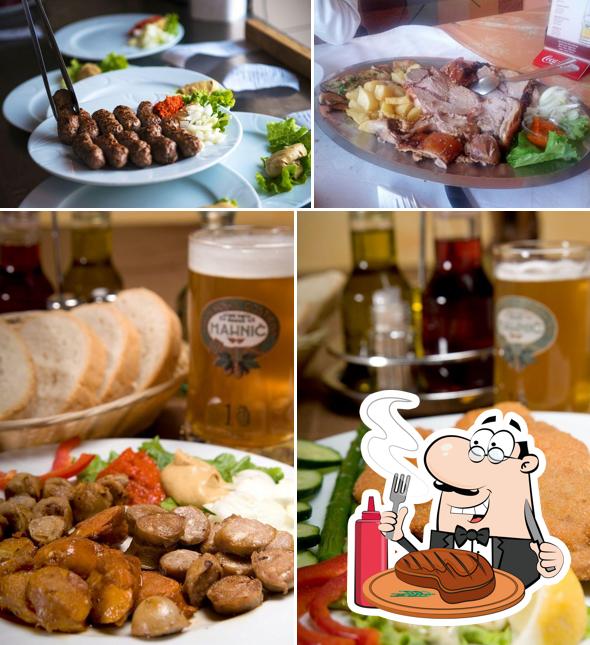 Scegli i piatti di carne a MAHNIC