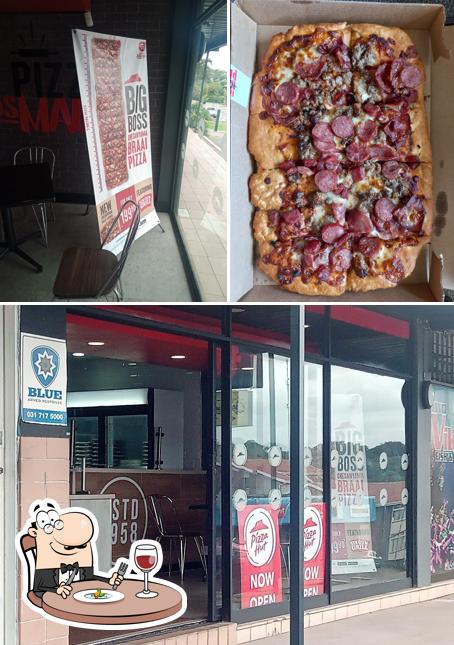 La photo de la nourriture et extérieur de Pizza Hut Amanzimtoti’s