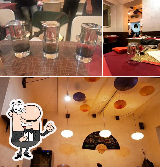 Gli interni di Tan Thanh - Trattoria del Vietnam