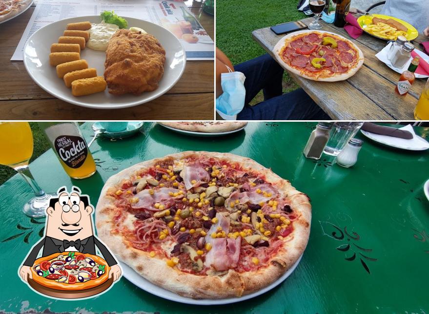 Prova una pizza a Restoran Santa Maria