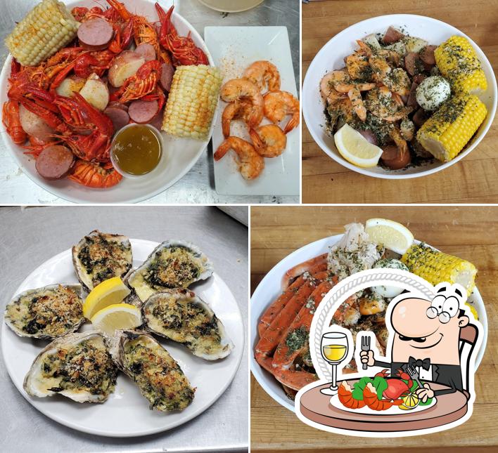 Get seafood at Santee Steak & Seafood