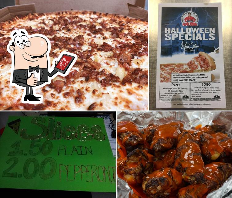 Papa John's Pizza Duquesne, 351 Hoffman Boulevard in Duquesne