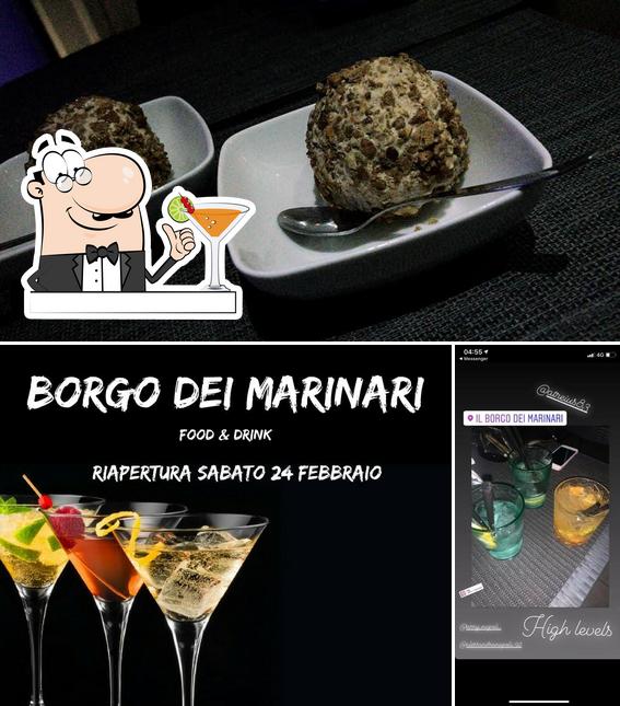 La immagine della bevanda e cibo di BORGO DEI MARINARI