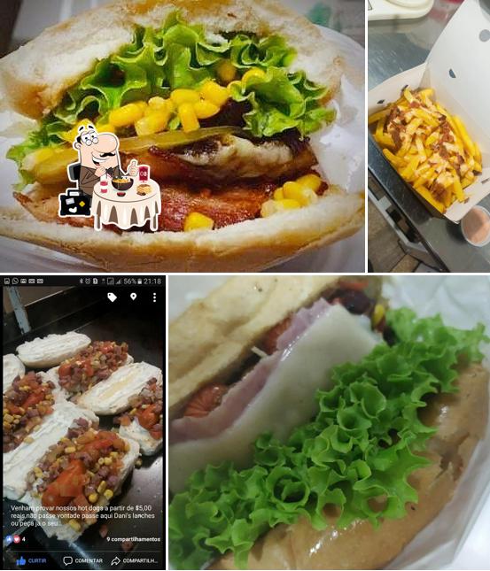 Comida em Dani's Lanches