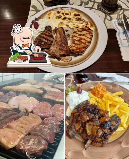 Restaurant Athos sirve platos con carne