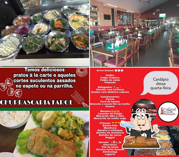 Escolha um sanduíche no Farol Churrascaria e Choperia