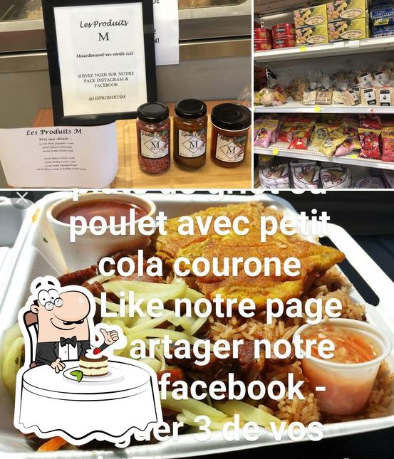 Marché Antillais Tèt Ansanm sert un nombre de plats sucrés