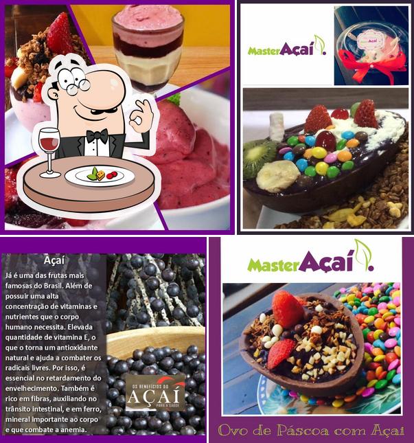 Comida em Master Açai