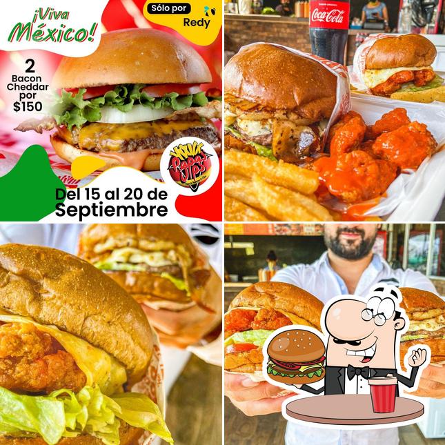 Las hamburguesas de Papas Dips las disfrutan distintos paladares