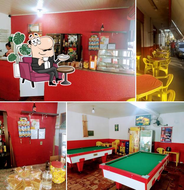 O interior do Tamanduá Bar e Lanchonete - Feijoada da Jú na Vila Nova Goiânia