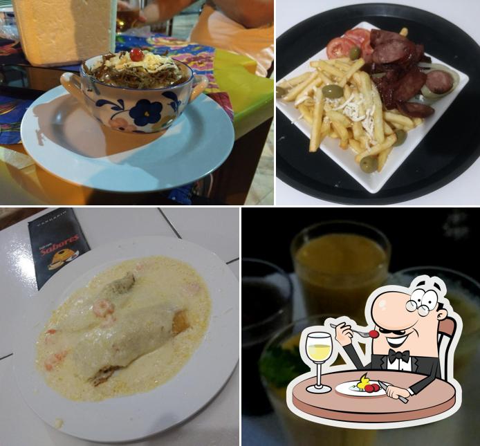 Comida em Café Com Sabores