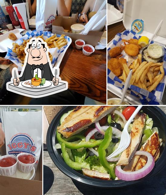 Iggy's Doughboys & Chowder House in Narragansett Restaurant menu and