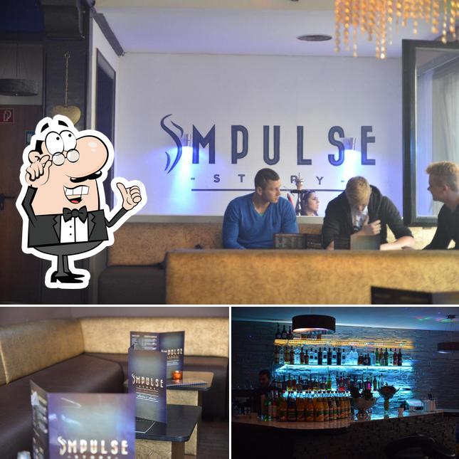 Impulse Story se distingue par sa intérieur et comptoir de bar