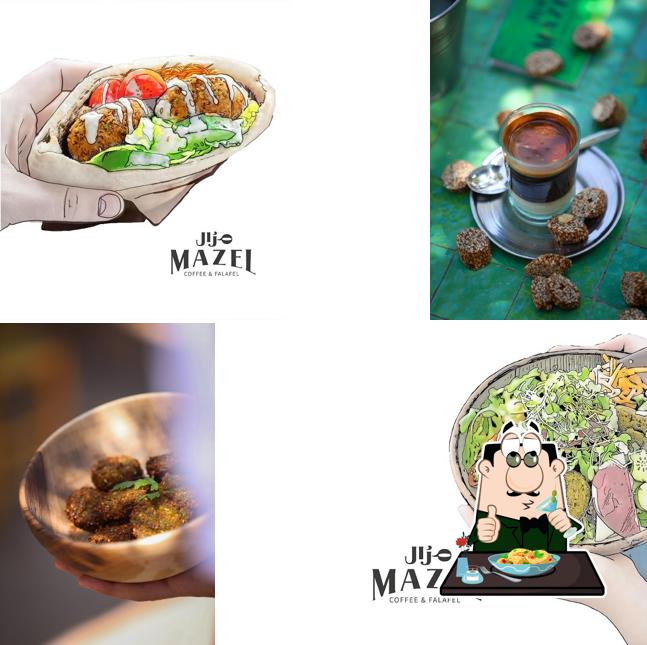 Food at Mazel مزال Cafe