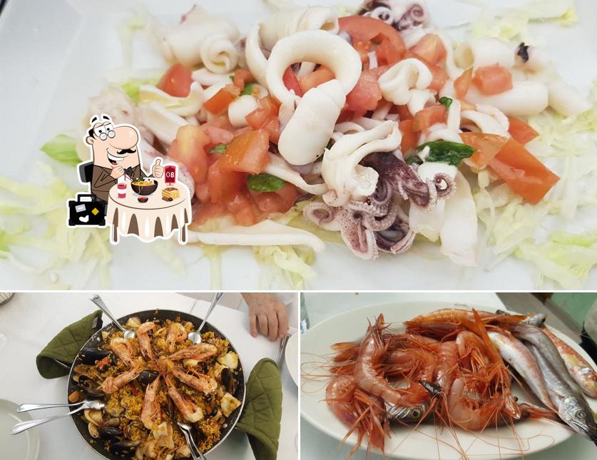 Platti al Trattoria Da Tino