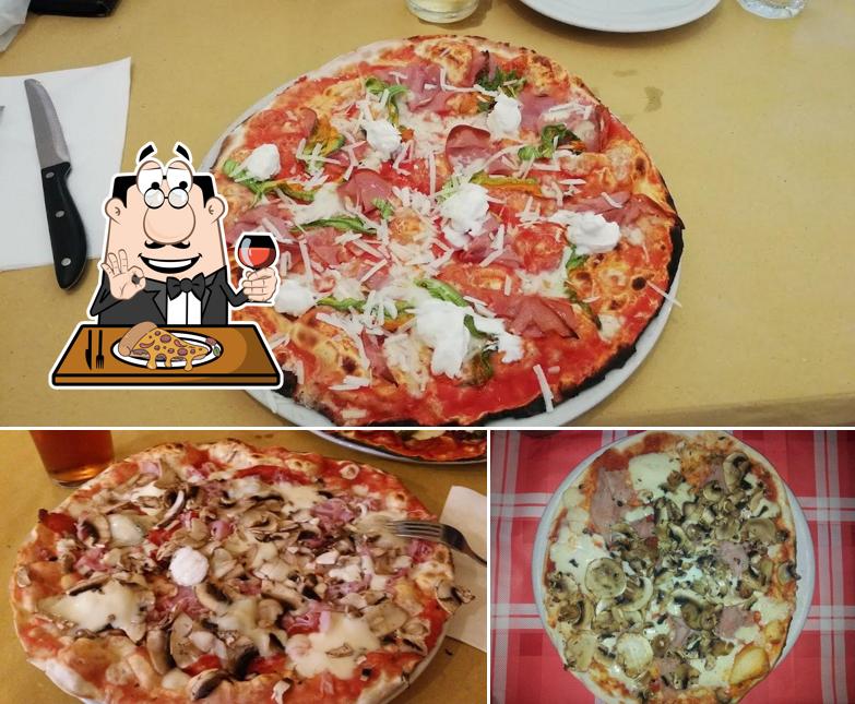 Scegli tra le svariate varianti di pizza