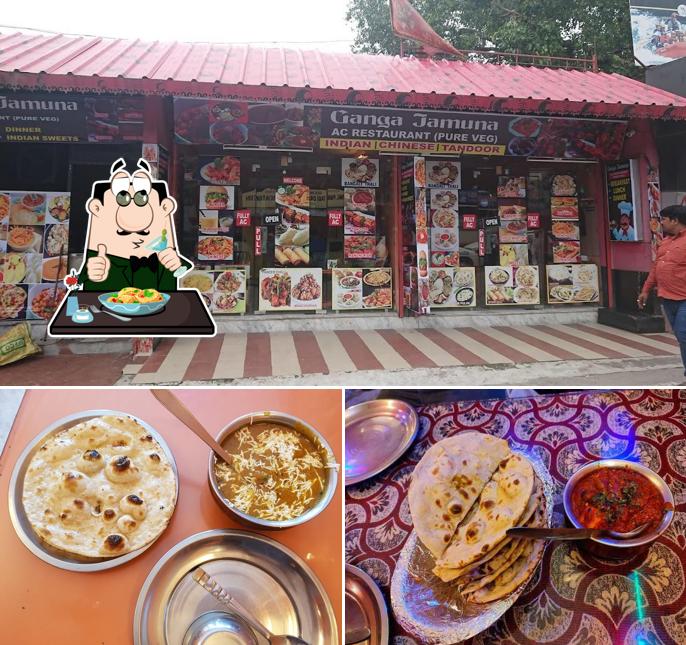 Food at Ganga Jamuna Restaurant