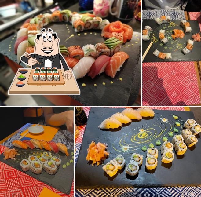 Faites-vous plaisir avec des sushis à La carpe koï