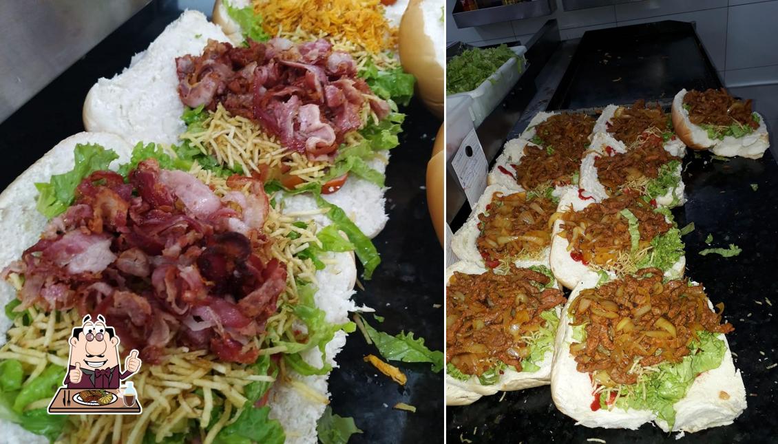 Experimente refeições de carne no Gordinhu's Lanches