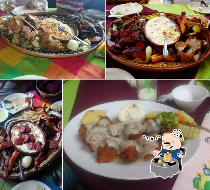 Еда в "Restaurante Campestre Don Chava"