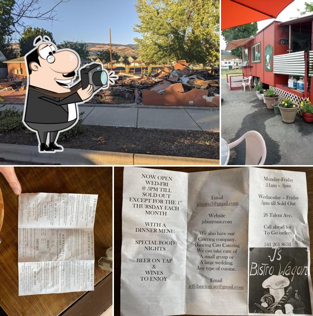 J's Bistro Wagon in Talent Restaurant menu and reviews