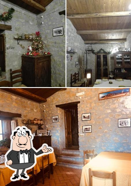The interior of L'Antico Palmento