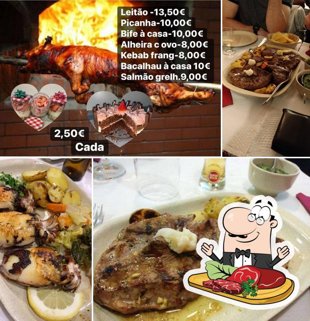 Pick meat meals at Grelha da Barra