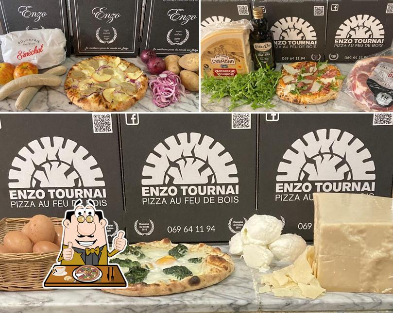 A Pizza Enzo, vous pouvez commander des pizzas
