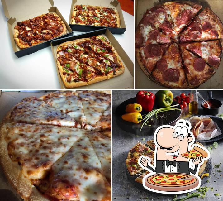 Pide diferentes tipos de pizza